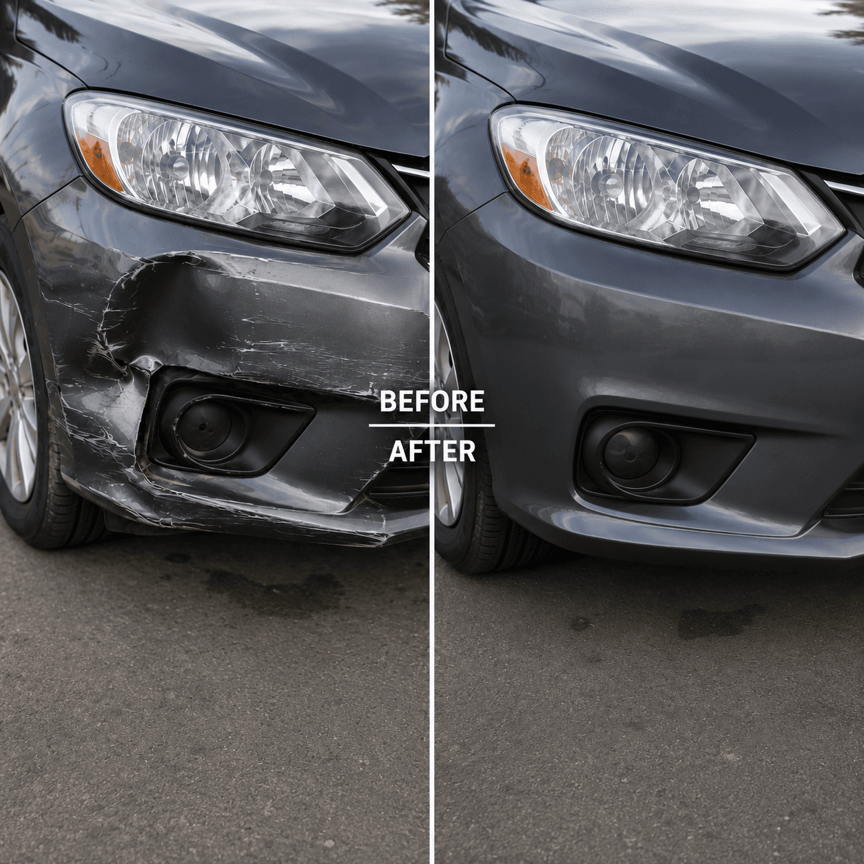 Bumper and body panel repair